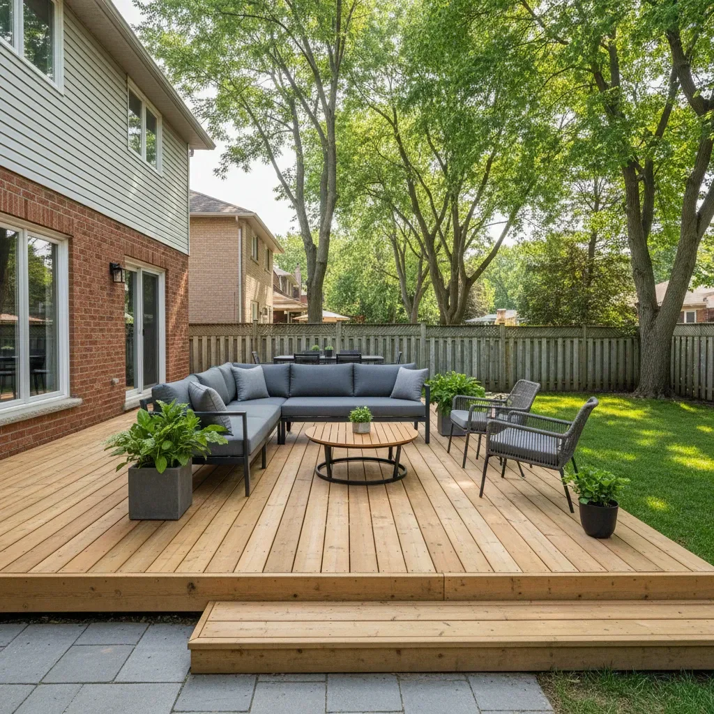 Professional Deck builder by Legacy Landscaping Etobicoke in Etobicoke